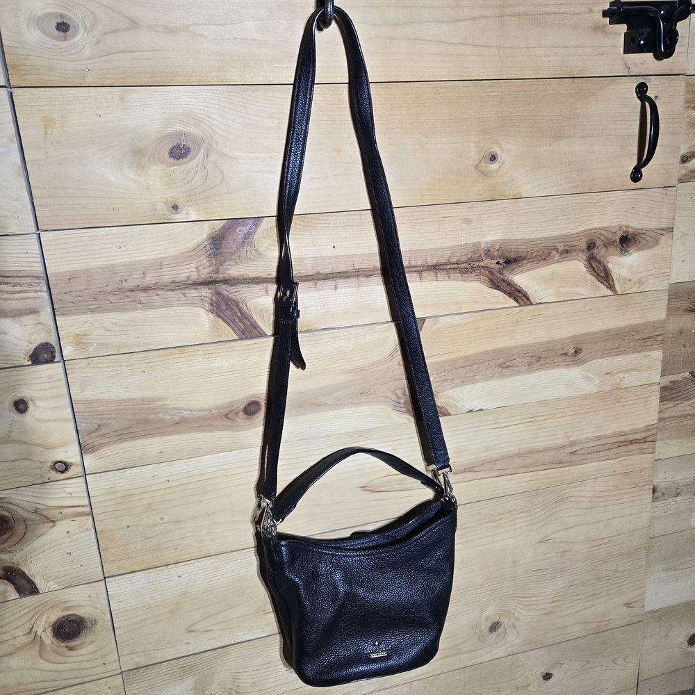 Kate Spade Black Leather Shoulder Bag